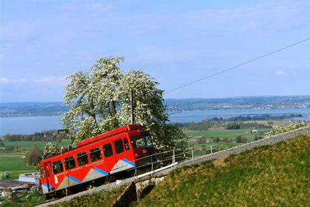 Ferrocarril de montaña en Walzenhausen-Rheineck