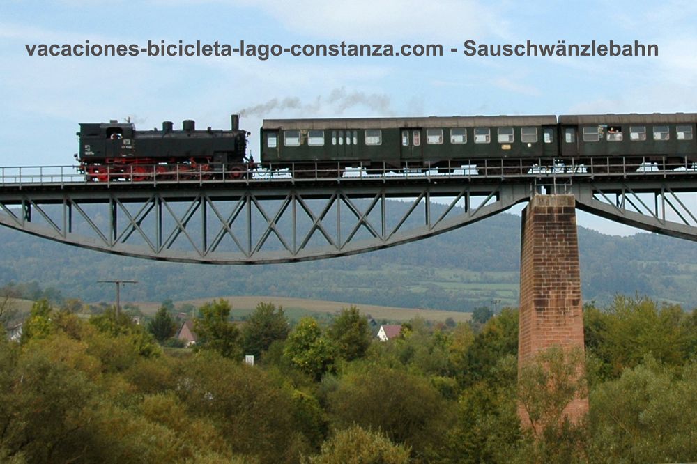 Viajar en trenes históricos - Sauschwänzlebahn Blumberg-Weizen