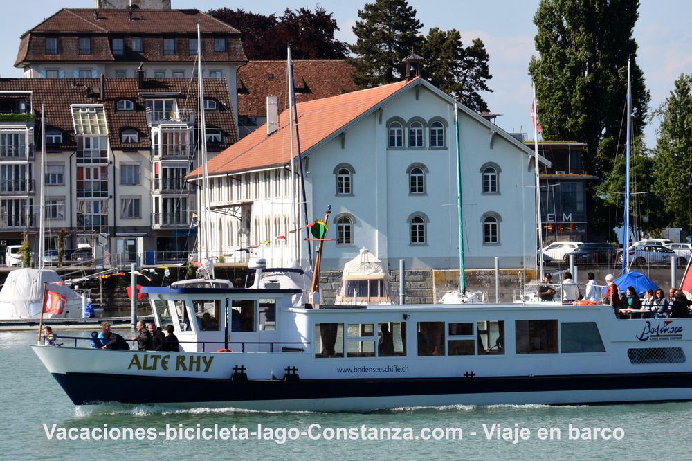 Viaje en barco por el Lago de Constanza - MS Alte Rhy