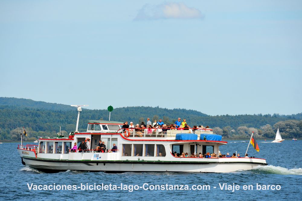 Viaje en barco por el Lago de Constanza - MS Reichenau