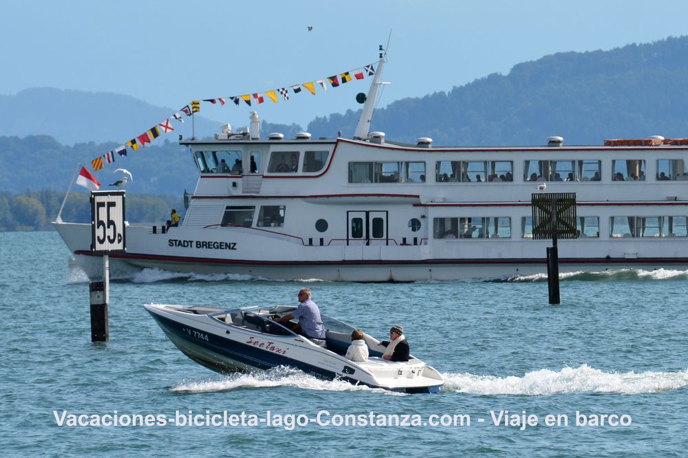 Viaje en barco por el Lago de Constanza - Stadt Bregenz