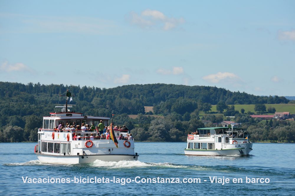 Viaje en barco por el Lago de Constanza - MS Uhldingen - MS Milan